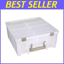 Craft Organizer Box - Lightweight - 8 Compartments