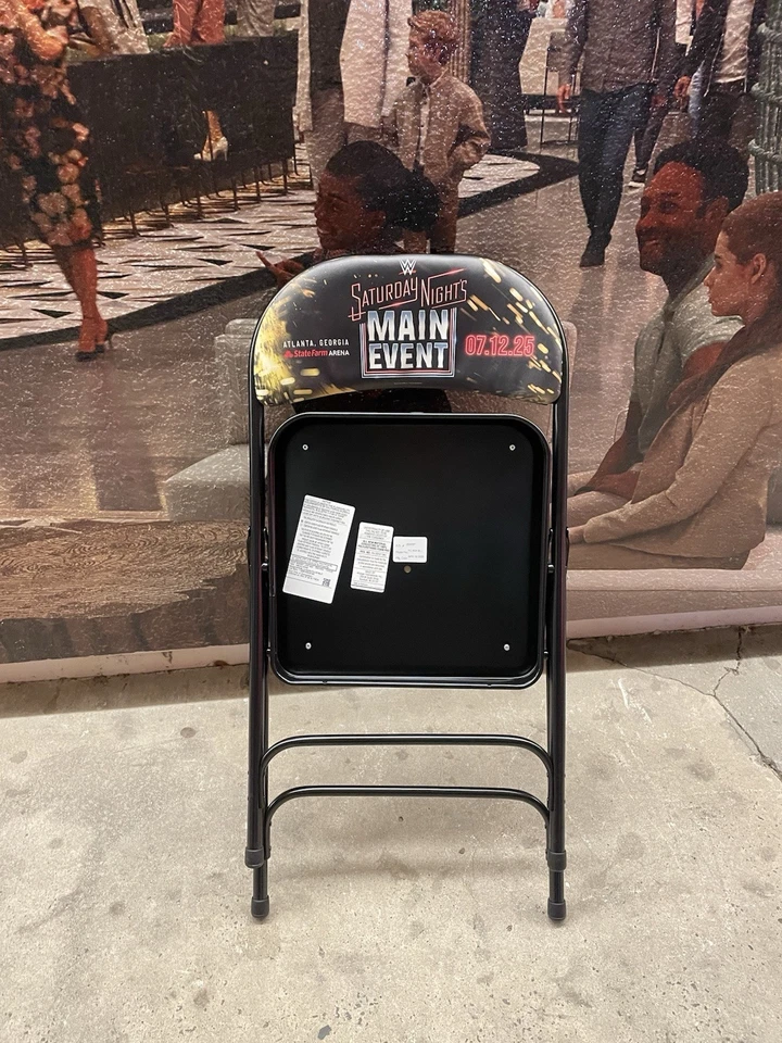 Saturday Night’s Main Event 2025 Goldberg last match Ever #1 assento no chão - Imagem 3 de 3