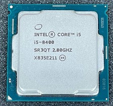 Intel Core i5-8400 2.80GHz 6-Core LGA1151 9MB SR3QT 8th Gen CPU