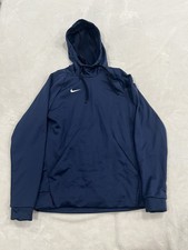 Nike Therma-FIT Pullover Fleece Hoodie in team navy blue, Men  s Small
