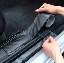 10cm*3m Carbon Spezial dick Lack Schutz Folie Auto Radlauf Einstieg Ladekante