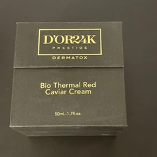 New D'OR24K Prestige Dermatox Bio Thermal Red Caviar Cream 50 ml 1.7 fl oz