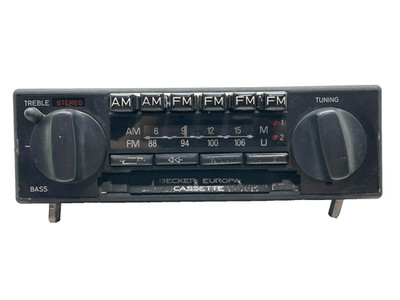 1981 Mercedes 380SL Radio Receiver Becker Europa AM FM Cassette OEM Q4820105