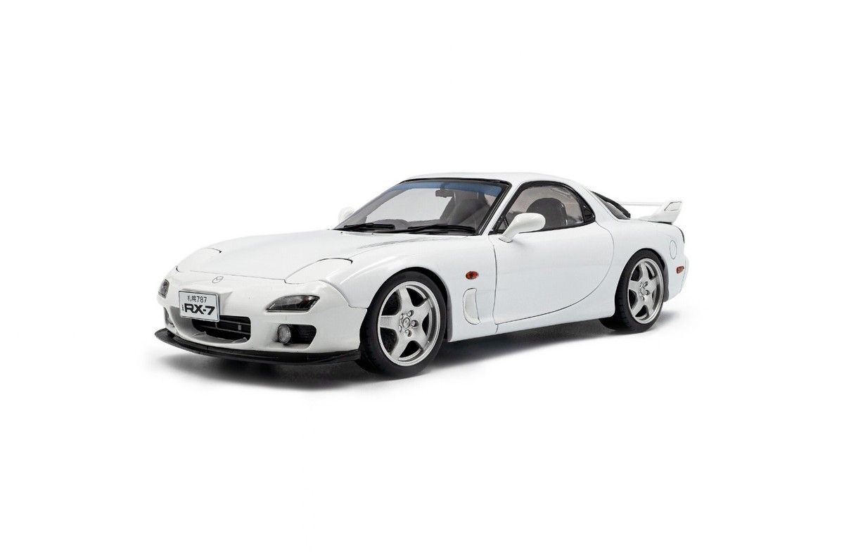 Solido マツダRX-7 ホワイト 1:18 ミニカー SOLIDO - 1:18 SCALE - Mazda RX7 FD3RS – Pure White – 1999