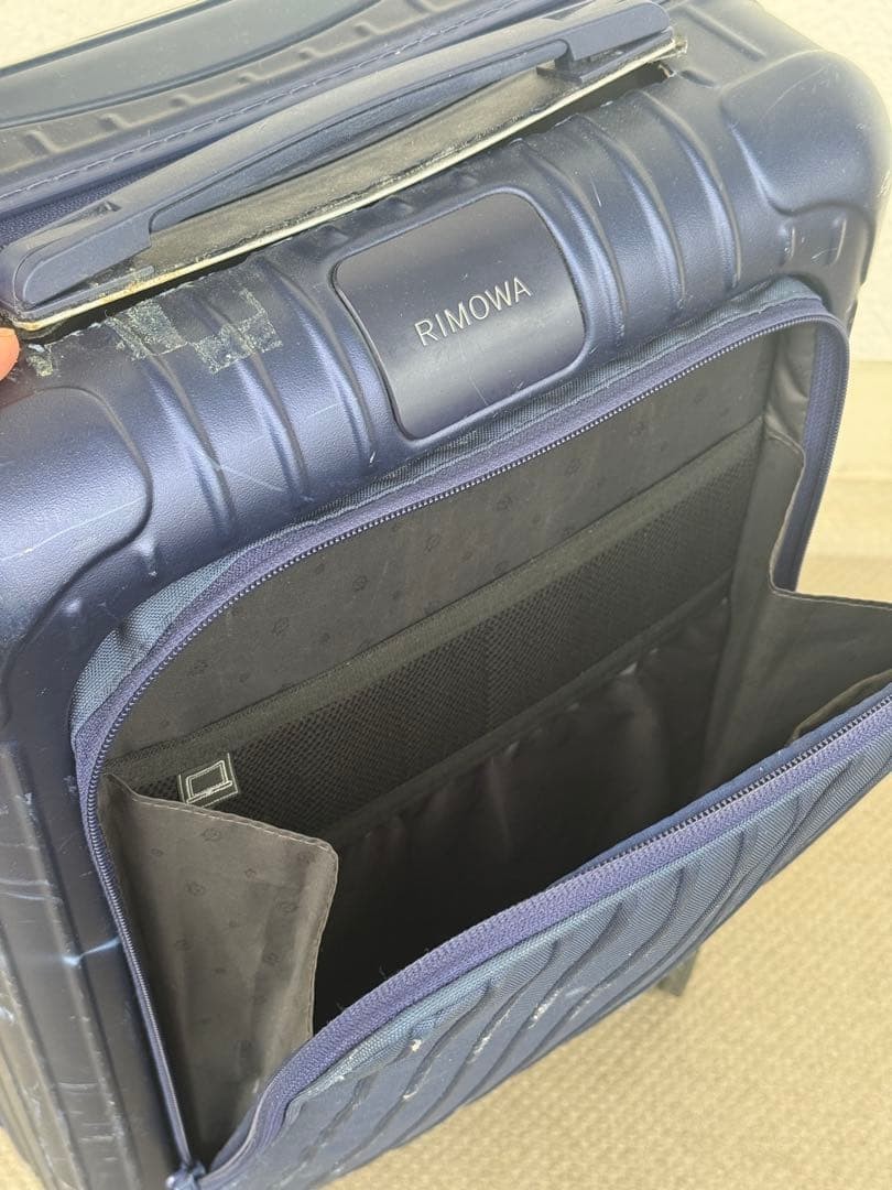 Rimowa Cabin S Navy 4-wheels Carry Case Suitcase USED Junk | eBay