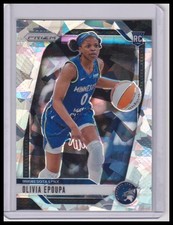 2024 Panini Prizm WNBA #95 Olivia Epoupa Ice Prizms