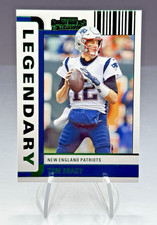 2022 Panini Contenders Tom Brady Green Foil Legendary # LGD-TBR NE Patriots SP