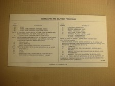 flipper Gottlieb, étiquette  TEST