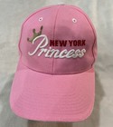 New York Princess Hat Pink Adjustable Baseball Cap Women — photo 1