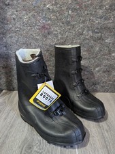 Lacrosse Tracktion Black 12" Overshoe Industrial Buckle Boots Men's Size 7