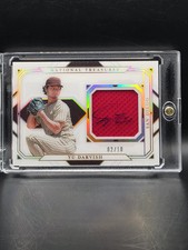 2021 Panini National Treasures Yu Darvish Patch Autograph Gold /10 - Padres