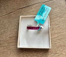 size 6 ruby eternity band ring never work still with tags