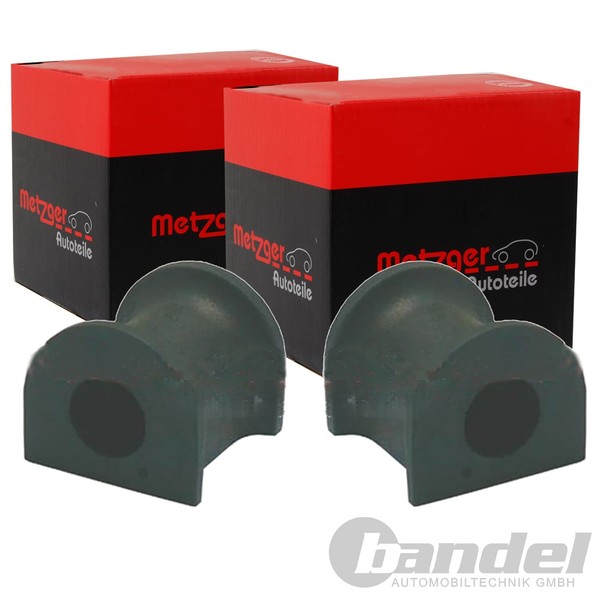 2X Metzger 21Mm Stabilager Vorne Beidseitig Passend FÜR Vw Multivan Transporter-image