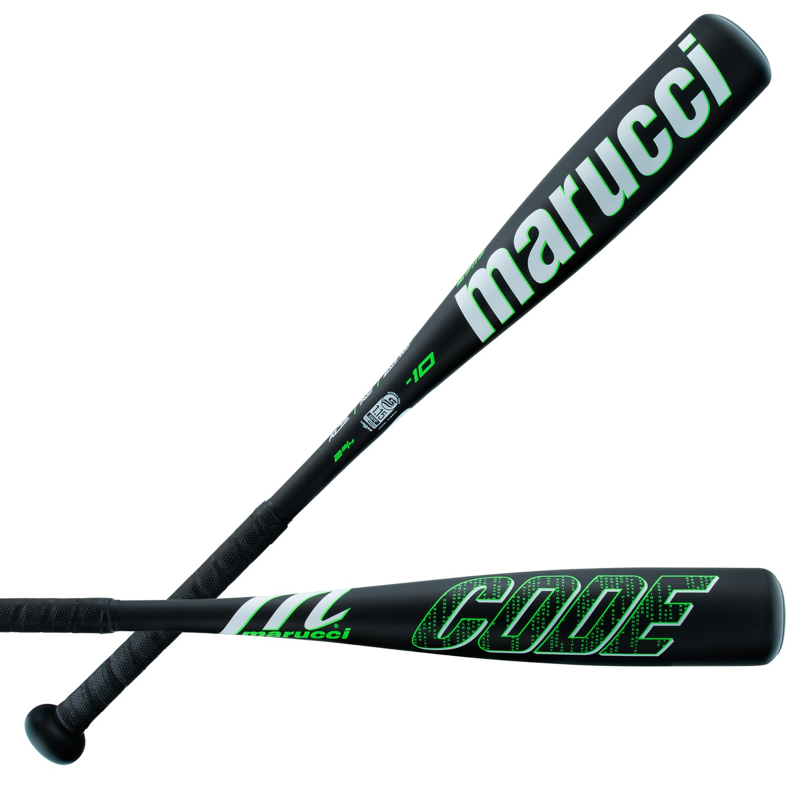 Marucci Code USSSA (-10) MJBBCD Junior Big Barrel Baseball Bat - 25/15