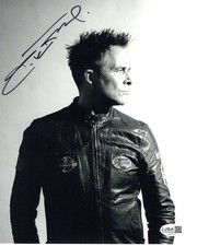Mike Tramp signed 8x10 Photo Lead Singer White Lion Band JSA Authentication