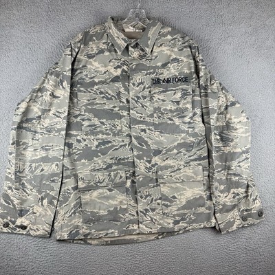 Propper USAF Air Force Tiger Stripe ABU Combat Jacket Mens 42L Large Tall