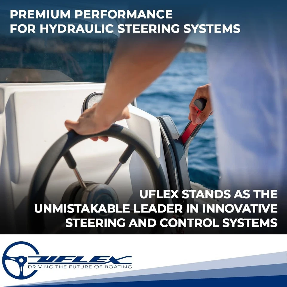 Uflex M86X14 Rack Replacement Steering Cable Assembly, 14' - Image 4 of 4