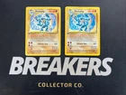 1999 Base Set Holo 1st Edition Machamp 8/102 Vintage Pokemon Card Lot x2