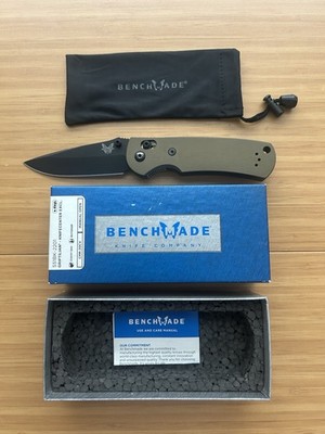 Benchmade x Knifecenter Griptilian 551BK-2201 - OD Green AWT Alum - Black 20CV