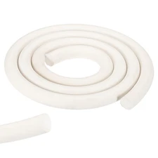 Foam Backer Rod, 49/50" x 6.6Ft Foamed Silicone Foam Caulk Saver, White
