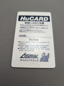 * Power Drift (PC Engine) Japan Import HuCard And Manual