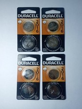 New Duracell 2016 3V Lithium Battery Long Lasting 4-2 Packs 8 Total EXP 2031