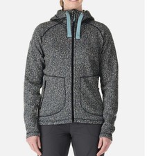 RAB Blue Amy Hoody Zip Up Sweatshirt Size XS