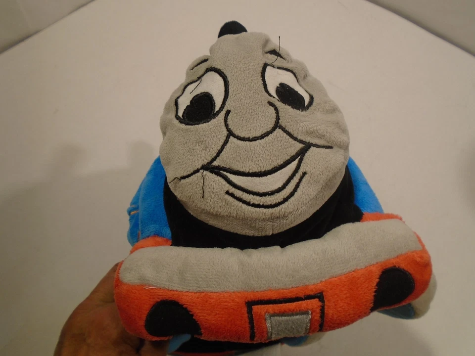 Juguete de peluche Thomas & Friends 2013 Thomas The Train 9" x 17" Jay Franco Foto 2 de 4