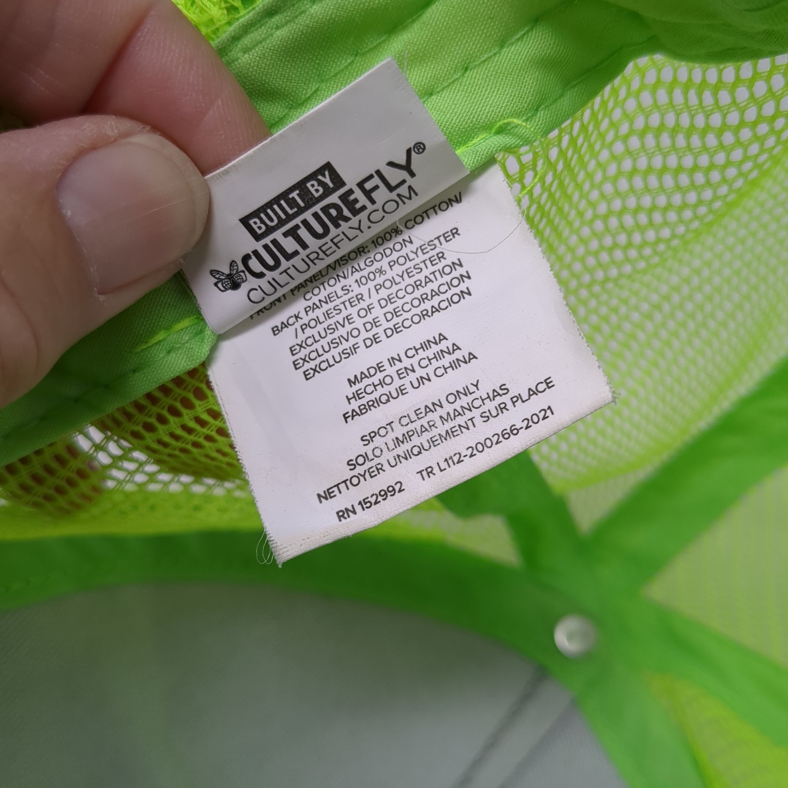 Xbox Controller Snapback Trucker Hat Green OS Adj… - image 10