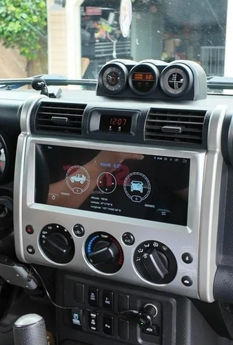 Android 15 GPS Stereo For Toyota FJ Cruiser 2007-2014 Carplay Car Radio 12.3inch