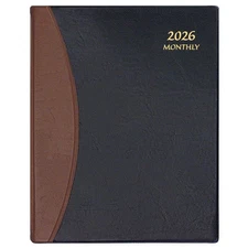 Payne Publishers,  Black Tan Carriage Monthly 2026 Planner