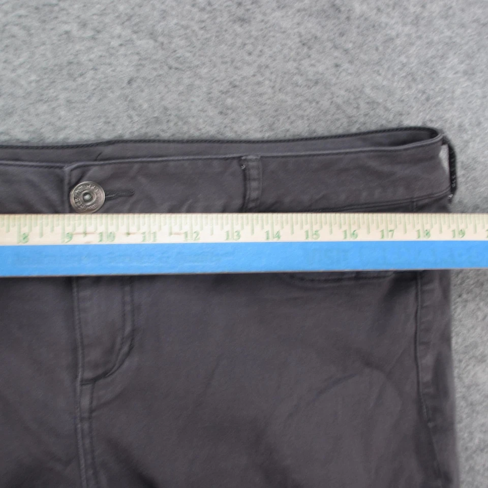 Pantalones Maurices Para Mujer 14 Gris Ajustados Elastizados Mezcla de Algodón Jeggings Informales Foto 3 de 4