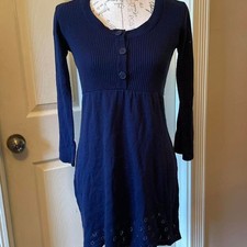 Unbranded Women's Navy and Blue Dress