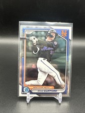 2024 Bowman Chrome Prospect BCP-1 Ryan Clifford New York Mets Baseball Card