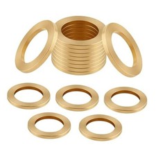 15 PCS Oil Drain Plug Gasket, 12mm Premium Copper Crush Washer Oil M12-15PCS