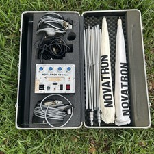 Novatron 440 Plus Studio Lighting 2 Strobe Light Head Lamp Kit/Accessories Works