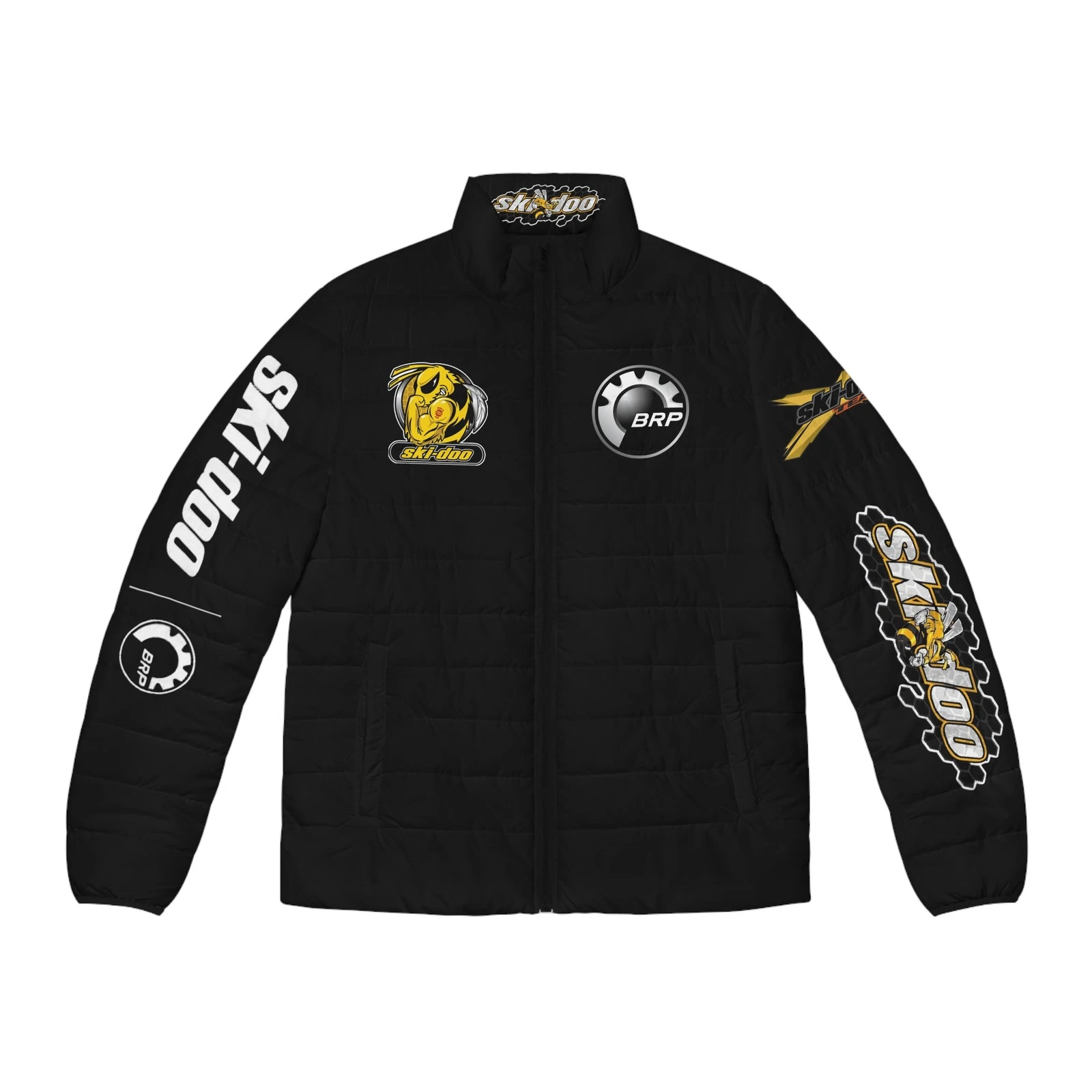 Ski-Doo Racing Logo Puffer Jacket | Snowmobile Outerwear