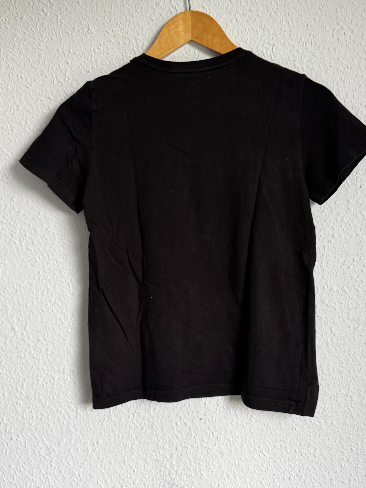 Puma Boys' Graphic T-Shirt - Black with Neon Green Logo - Size 11-12Y (152cm) image 3