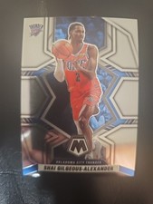 Shai Gilgeous-Alexander 2021-22 Panini Mosaic #41 Oklahoma City Thunder 