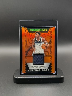 ANTHONY EDWARDS Jersey /99 gameworn 2024-25 Panini Obsidian Cutting Edge #CE-ANT - Bild 1 von 4
