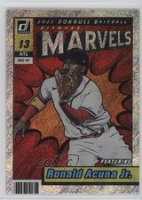 2022 Panini Donruss Marvels Rapture Ronald Acuna Jr #M-4 0lj0