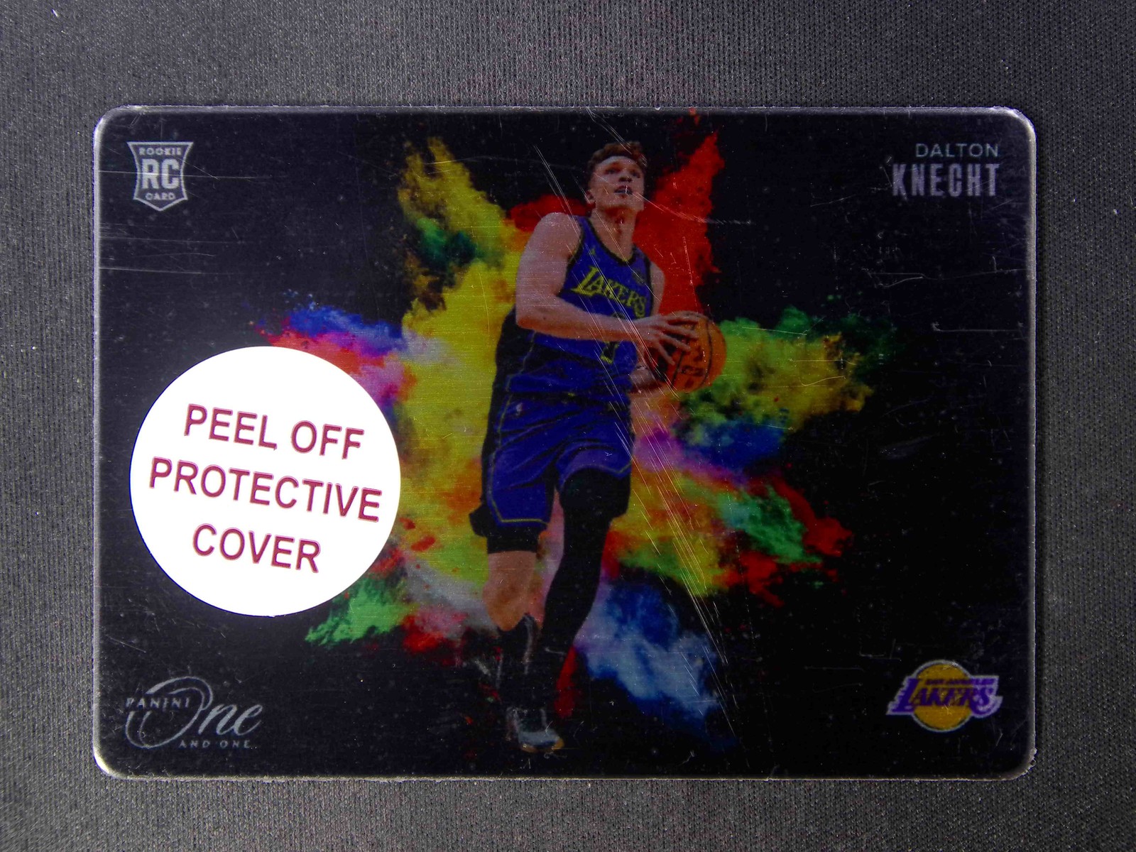 2024-25 Panini One And One Dalton Knecht #6 RC Black Color Blast Case Hit SSP