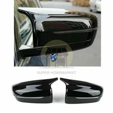 Side Mirror Cover Caps Gloss Black Style For BMW G20 G21 G22 G30 G31 G11 G14 G15