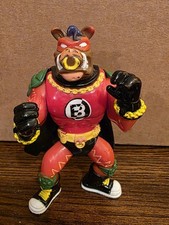 Vintage 1993 Playmates Teenage Mutant Ninja Turtles Mighty Bebop Action Figure