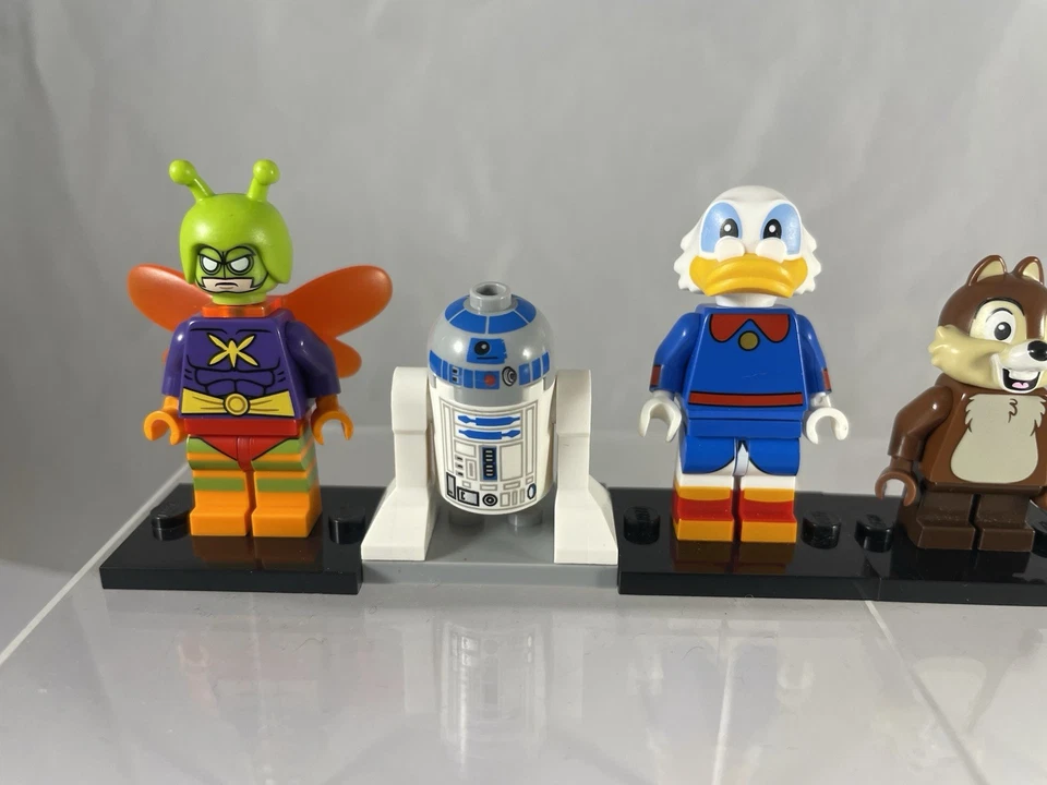 Lego minifiguras Lote de 6 DIS035, DIS029, DIS030, Killer Moth, 71027, sw0217 Foto 2 de 4