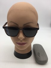 Moscot Fashion Trendy Brown Sunglasses 50-21-145 Black Lens