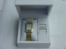 Colibri WDW96821 Ladies Nacre & Diamond Gold Tone Wrist Watch