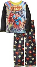 Komar Kids Big Boys' Justice League 2 Piece Pajama Set
