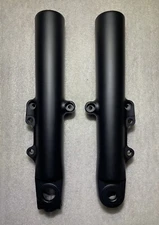 Harley Davidson 14-21 Tri-Gilde Front Lower Fork Legs Powder Coated Matte Black