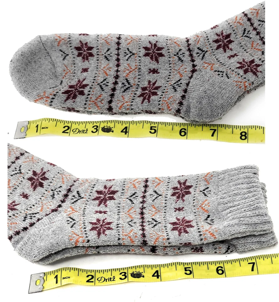 15 pares de calcetines de lana de cordero para mujer, cálidos botas de invierno resistentes estampados surtidos Foto 3 de 3